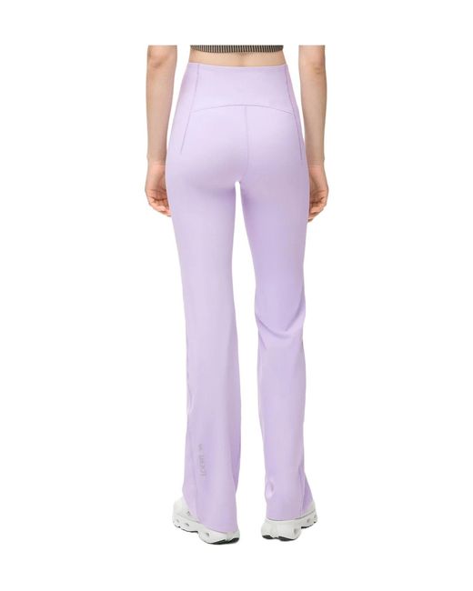 Loewe Purple Soft Bootleg Pants