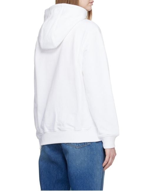 Casablanca Gray Rhinestone-Embellished Hoodie