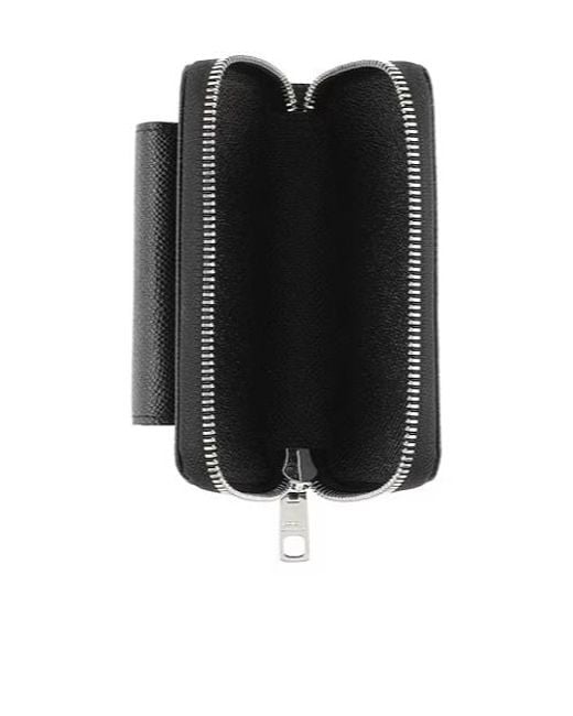 Dolce & Gabbana Gray Solid Color Wallet