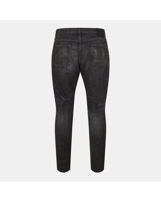 Tom Ford Black Straight-Leg Jeans for men