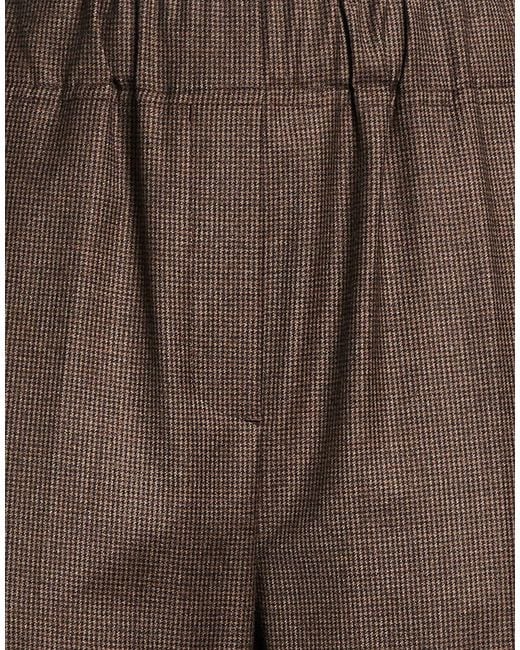 Weekend by Maxmara Brown Casual Trousers