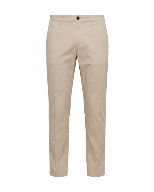 Peserico Natural Gabardine Chino Trousers for men