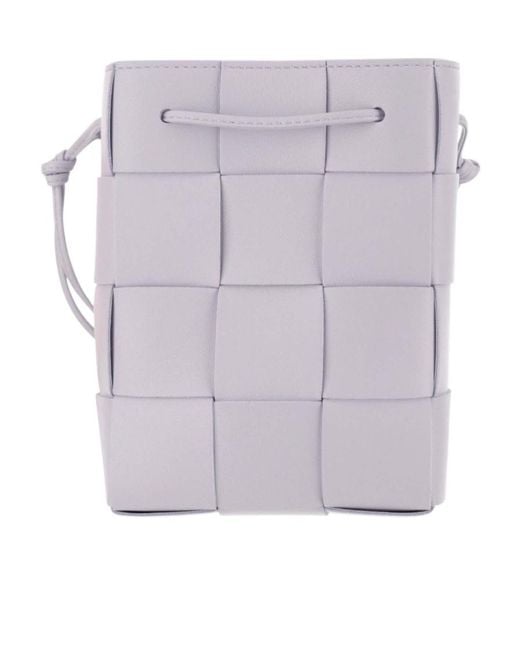 Bottega Veneta Purple Small Cassette Shoulder Bag