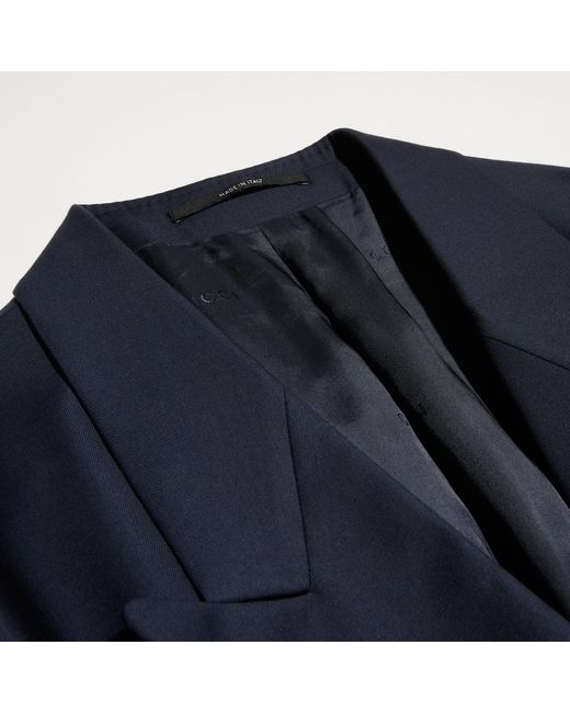 Gucci Blue Double-Breasted Blazer