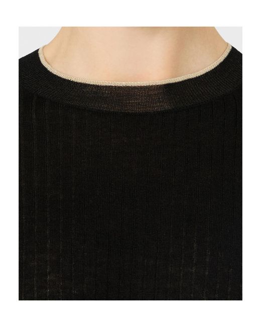 Max Mara Black Wool Sweater