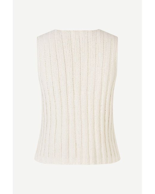 Samsøe & Samsøe White Salou Vest