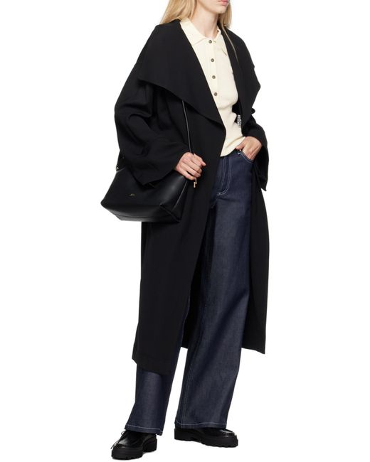 A.P.C. Black Ninon Crossbody Bag