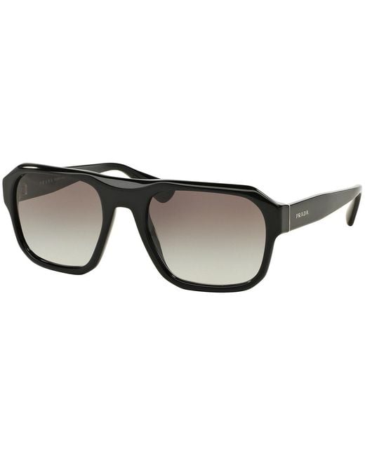 Prada Metallic Logo Sunglasses for men