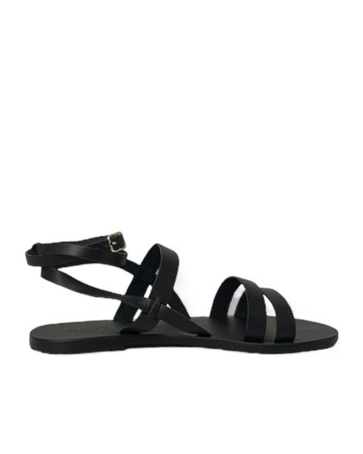 Manebí Black X Alex Riviere Mika Leather Sandals