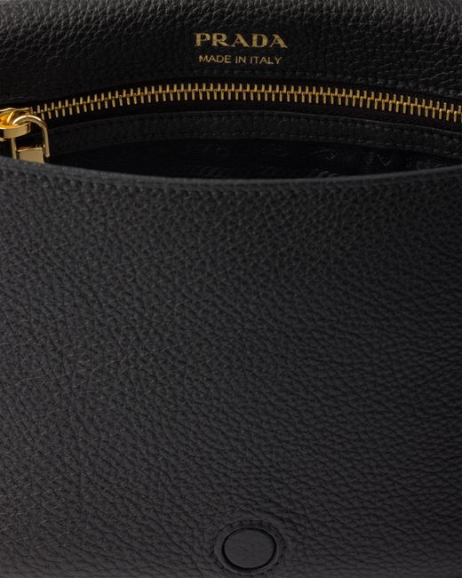 Prada Black Logo Strap Shoulder Bag