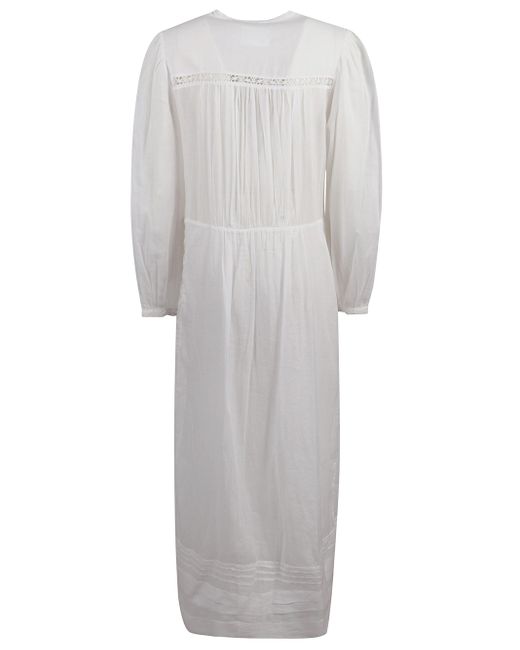 Isabel Marant Gray Long-Sleeved Dress