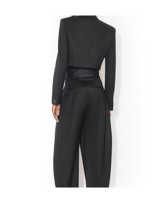 Alaïa Blue Alaïa Tuxedo Bolero Jacket