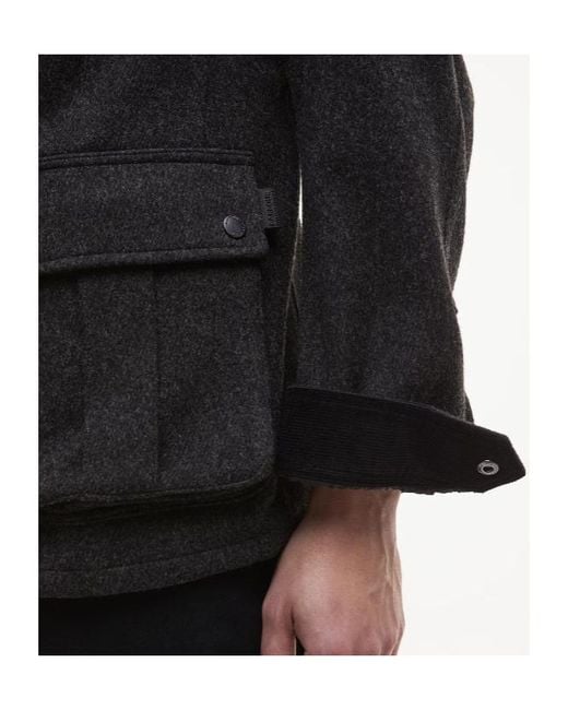 Barbour Black Duke Jacket for men