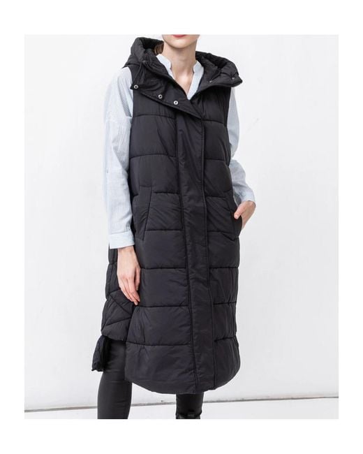 Christopher Esber Black Long Down Vest