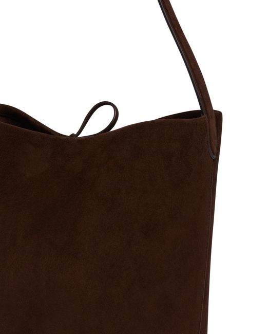The Row Brown N/S Park Medium Handbag