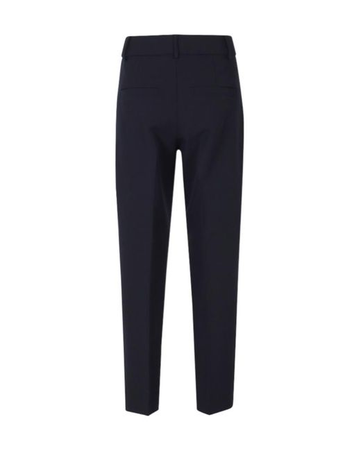 Seventy Blue Casual Trousers With Belt Loops