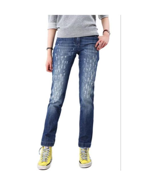 Dolce & Gabbana Blue Jeans With Belt Loops