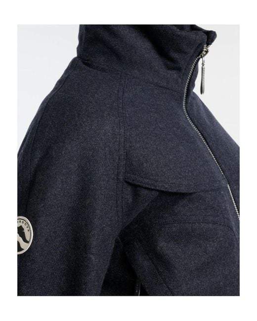 CORDOVA Blue Zippered Long-Sleeved Ski Jumpsuit