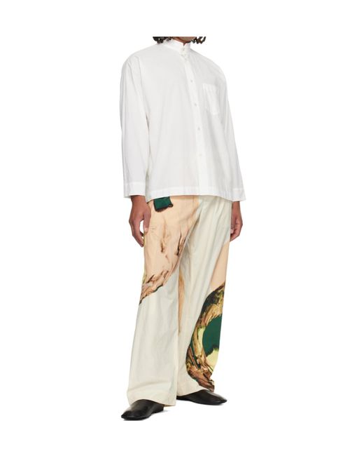 Homme Plissé Issey Miyake Multicolor Pleated Nylon Taffeta Trousers for men