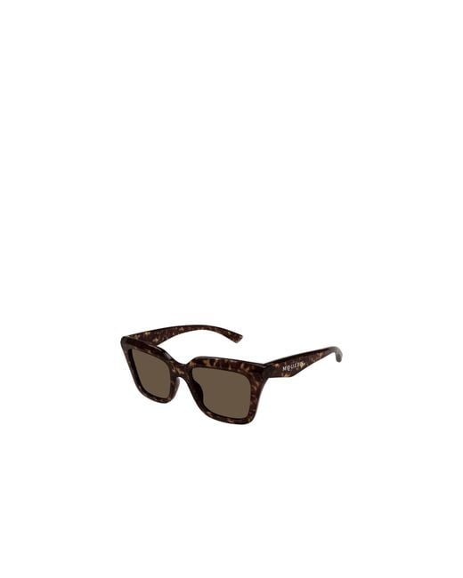 McQueen Multicolor Eyewear Square Frame Sunglasses