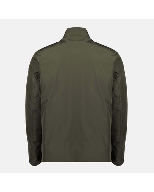Moncler Green Reversible Collared Jacket for men