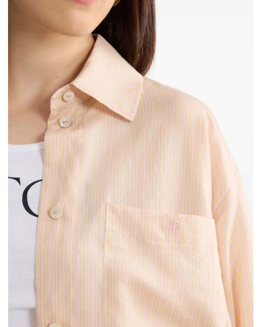 Patou White Oversize Beach Shirt