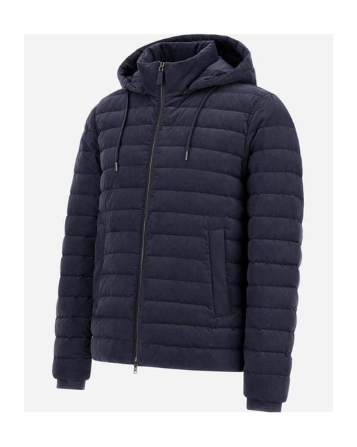Herno Blue Resort Padded Jacket for men