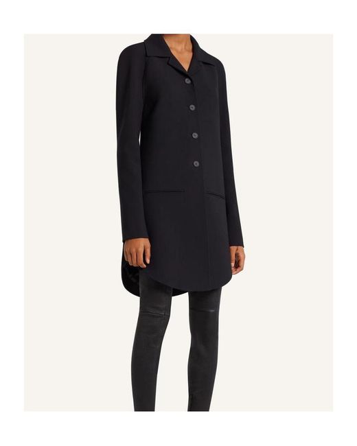 Courreges Blue Courrèges Circle Heritage Coat