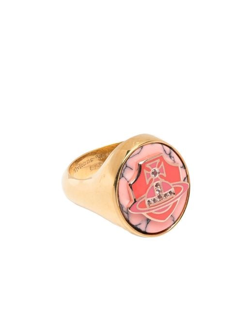 Vivienne Westwood Pink Camino Ring for men