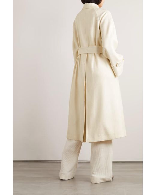 Chloé White Lapel Windbreaker