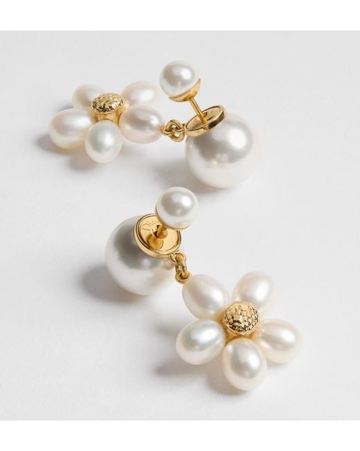 Dior Metallic Iviera Tribales Earrings
