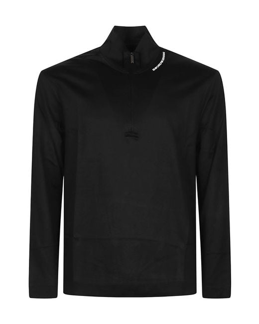 Emporio Armani Black Logo T-Shirt for men