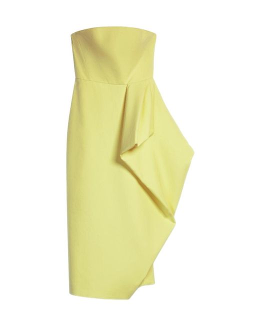 Sportmax Yellow Sleeveless Dress