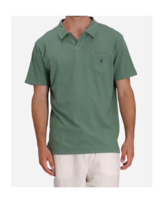 Polo Ralph Lauren Green Pocket Short-Sleeve Polo Shirt for men