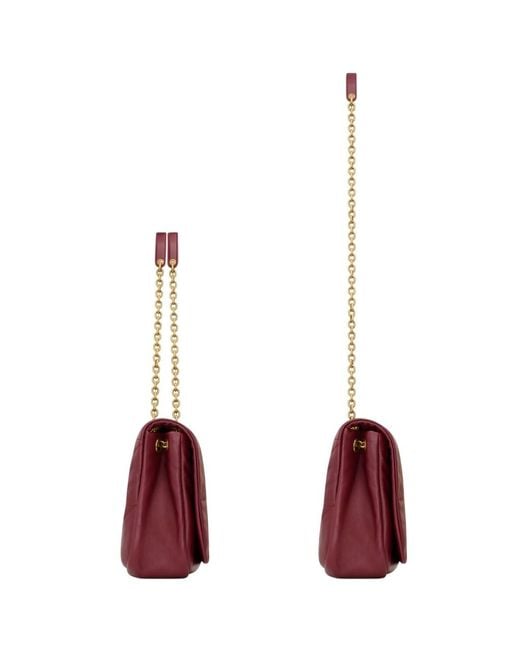 Saint Laurent Purple Jamie 4.3 Medium Shoulder Bag