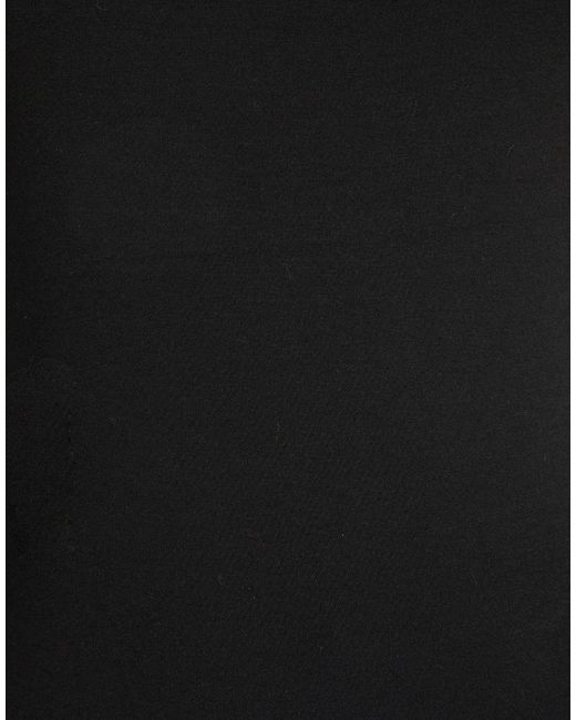 DIESEL Black Solid Color Sleeveless Jumpsuit