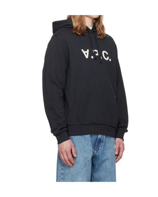 A.P.C. Blue Standard Grand Vpc Hoodie for men