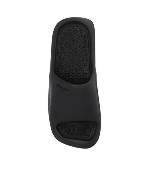 Heron Preston Black Square Toe Slip-On Slides for men