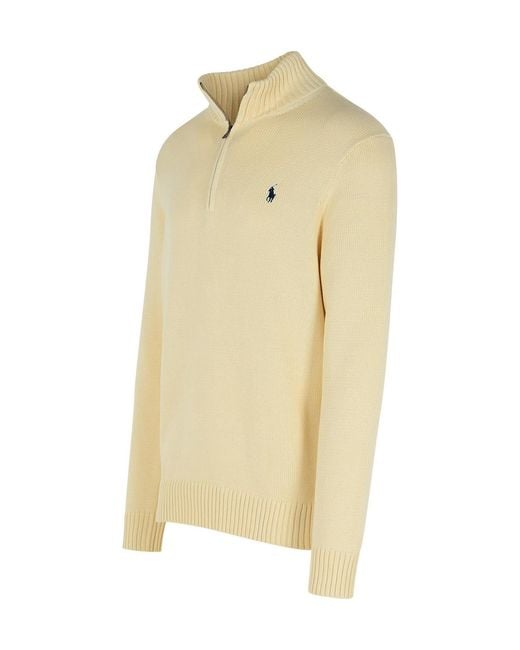 Polo Ralph Lauren Natural Long-Sleeved Sweater for men