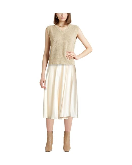Max Mara White Midi Skirts
