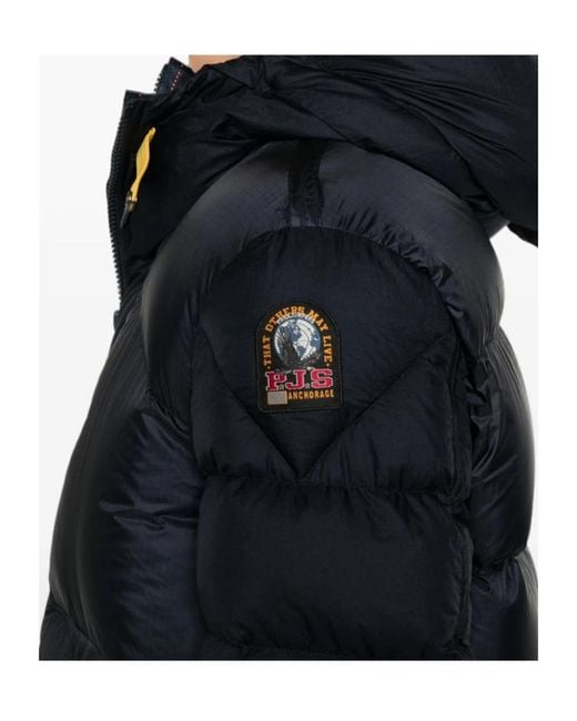 Parajumpers Blue Long-Sleeved Down Jacket for men