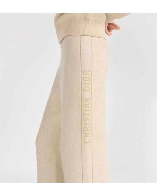 Dior Natural Reversible Flared Pants