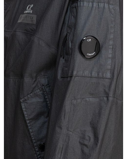 C P Company Gray Hooded Jacket for men