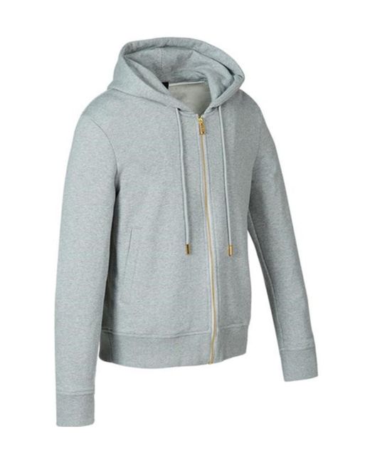MCM Blue Hooded Casual Jacket