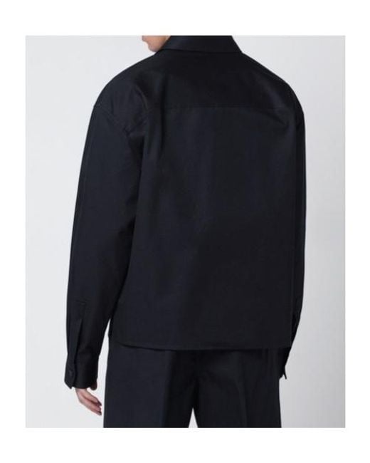 Gucci Blue Casual Shirt-Style Jacket for men