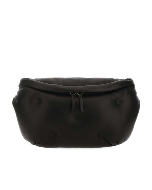 Maison Margiela Black Glam Slam Waist Bag for men