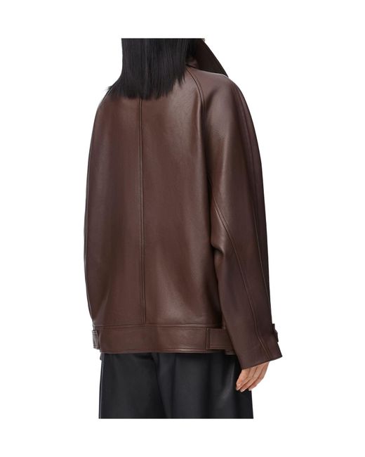 Loewe Brown Bow Jacket