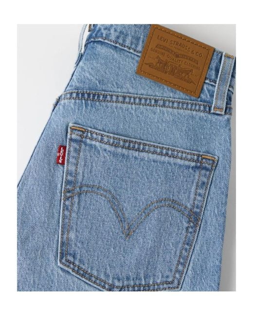 Levi's Blue Ribcage Full-Length Recrafted Jeans