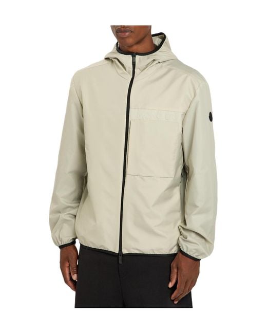 Moncler Natural Fonteghi Hooded Nylon Jacket for men