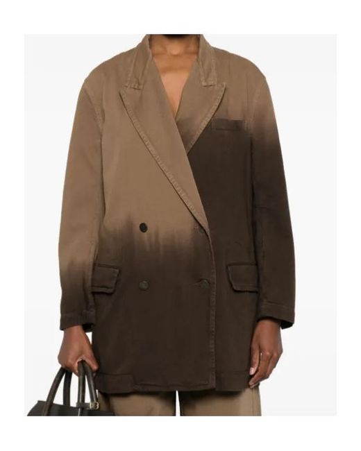 Uma Wang Brown Kort Jkt